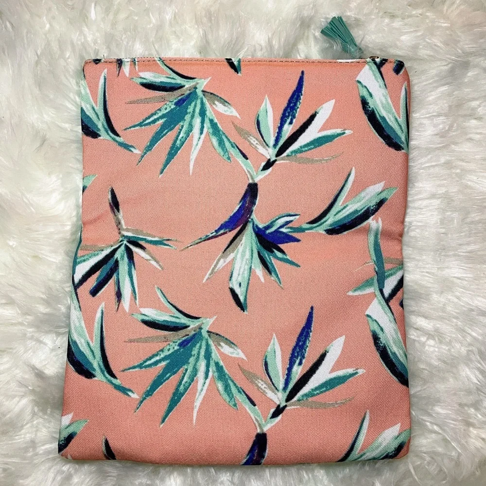 Rachel Pally | Reversible Teal Blue and Pink Clutch Bag